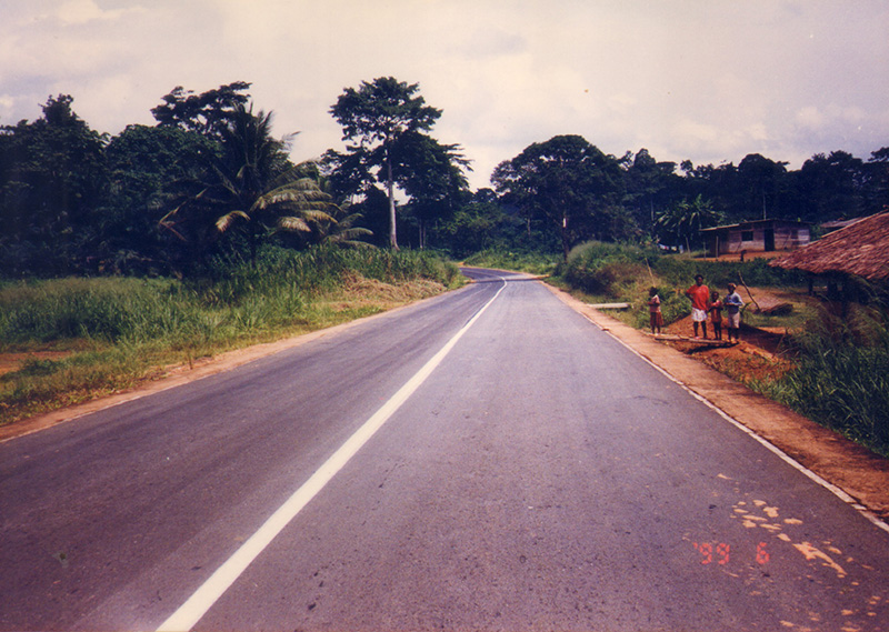 Niefang—Engong Highway in Equatorial Guinea